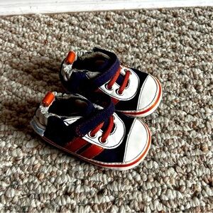 ROBEEZ Blue & Orange Slip On Flat Baby Shoe 3-6m Size 2